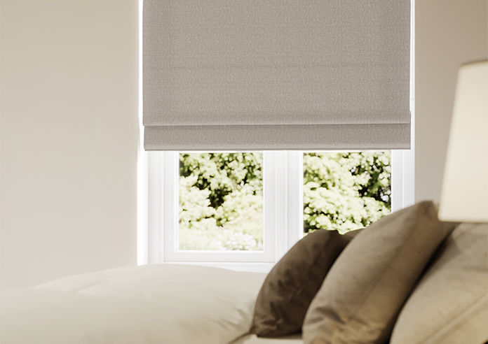 Geneva, Mocha Stone - Twist&Fit Roman Blind - Image 5